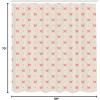 Ambesonne Pink Shower Curtain, Zigzag Look Pattern of Continuous Diamond Motifs Abstract Bohemian Print, Cloth Fabric Bathroom Decor Set with Hooks, 69″ W x 70″ L, Pale Fuchsia Soft Pink(Pastel Pink Pale Yellow)