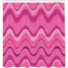Ambesonne Pink Shower Curtain, Zigzag Look Pattern of Continuous Diamond Motifs Abstract Bohemian Print, Cloth Fabric Bathroom Decor Set with Hooks, 69″ W x 70″ L, Pale Fuchsia Soft Pink(Hot Pink Magenta Coral)