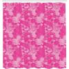 Ambesonne Pink Shower Curtain, Zigzag Look Pattern of Continuous Diamond Motifs Abstract Bohemian Print, Cloth Fabric Bathroom Decor Set with Hooks, 69″ W x 70″ L, Pale Fuchsia Soft Pink(Hot Pink Magenta and Blush)