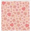 Ambesonne Pink Shower Curtain, Zigzag Look Pattern of Continuous Diamond Motifs Abstract Bohemian Print, Cloth Fabric Bathroom Decor Set with Hooks, 69″ W x 70″ L, Pale Fuchsia Soft Pink(Dried Rose and Pale Peach)