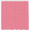 Ambesonne Pink Shower Curtain, Zigzag Look Pattern of Continuous Diamond Motifs Abstract Bohemian Print, Cloth Fabric Bathroom Decor Set with Hooks, 69″ W x 70″ L, Pale Fuchsia Soft Pink(Dried Rose Pale Pink)