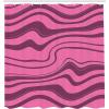 Ambesonne Pink Shower Curtain, Zigzag Look Pattern of Continuous Diamond Motifs Abstract Bohemian Print, Cloth Fabric Bathroom Decor Set with Hooks, 69″ W x 70″ L, Pale Fuchsia Soft Pink(Pastel Pink Dried Rose)