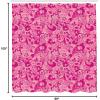 Ambesonne Pink Shower Curtain, Zigzag Look Pattern of Continuous Diamond Motifs Abstract Bohemian Print, Cloth Fabric Bathroom Decor Set with Hooks, 69″ W x 70″ L, Pale Fuchsia Soft Pink(Magenta Pastel Pink Blush)