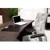 Ambesonne Squirrel Office Chair Cover, Christmas New Year Nature Pattern with Reindeers and Cardinal Birds Sketch Art, Stretchable Decorative Universal Size High Back Printed Slipcover, Brown White(Blue Pink)