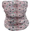Ambesonne Unisex Multicolor Face and Neck Warmers(Animal Motifs Circles)