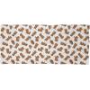 Ambesonne Unisex Multicolor Face and Neck Warmers(Animals and Paw Prints)