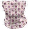 Ambesonne Unisex Multicolor Face and Neck Warmers(Cartoon Bunny Characters)