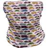 Ambesonne Unisex Multicolor Face and Neck Warmers(Cartoon Vehicle Design)