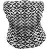 Ambesonne Unisex Multicolor Face and Neck Warmers(Checkerboard Logo)