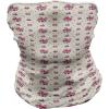 Ambesonne Unisex Multicolor Face and Neck Warmers(Cupcakes With Flags)