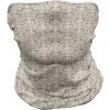 Ambesonne Unisex Multicolor Face and Neck Warmers(Curly Floral Damask Motif)