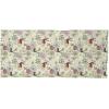 Ambesonne Unisex Multicolor Face and Neck Warmers(Deer Flowers Christmas)