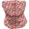 Ambesonne Unisex Multicolor Face and Neck Warmers(Dogs in Santa Claus Hats Xmas)