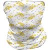 Ambesonne Unisex Multicolor Face and Neck Warmers(Floral Branch and Polka Dot)