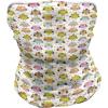 Ambesonne Unisex Multicolor Face and Neck Warmers(Floral Colorful)