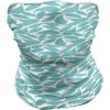 Ambesonne Unisex Multicolor Face and Neck Warmers(Foliage Leaves Lines)
