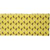 Ambesonne Unisex Multicolor Face and Neck Warmers(Fun Pet Characters on Yellow)