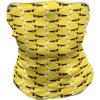 Ambesonne Unisex Multicolor Face and Neck Warmers(Fun Pet Characters on Yellow)