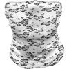Ambesonne Unisex Multicolor Face and Neck Warmers(Japanese Monochrome)