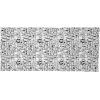 Ambesonne Unisex Multicolor Face and Neck Warmers(Monochrome Doodle Art Animals)