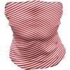 Ambesonne Unisex Multicolor Face and Neck Warmers(Orange and White)