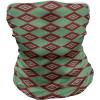 Ambesonne Unisex Multicolor Face and Neck Warmers(Ornamental Chevron)