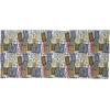 Ambesonne Unisex Multicolor Face and Neck Warmers(Retro Auto License Plates)