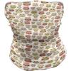 Ambesonne Unisex Multicolor Face and Neck Warmers(Retro Childish Flowers)