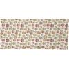 Ambesonne Unisex Multicolor Face and Neck Warmers(Retro Childish Flowers)