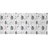 Ambesonne Unisex Multicolor Face and Neck Warmers(Scandinavian Artwork With Dog)
