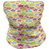Ambesonne Unisex Multicolor Face and Neck Warmers(Sixties Hippie Flowers)