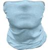 Ambesonne Unisex Multicolor Face and Neck Warmers(Soft Snowfall on Blue)