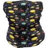 Ambesonne Unisex Multicolor Face and Neck Warmers(Sun Earth Constellations)