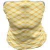 Ambesonne Unisex Multicolor Face and Neck Warmers(Trellis in Yellow)