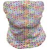 Ambesonne Unisex Multicolor Face and Neck Warmers(Trippy Colored)
