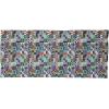Ambesonne Unisex Multicolor Face and Neck Warmers(Various 60s Shapes)