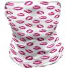 Ambesonne Unisex Multicolor Face and Neck Warmers(Vibrant Colored Lipstick)