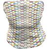 Ambesonne Unisex Multicolor Face and Neck Warmers(Vivid Bus Taxi Automobiles)