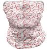 Ambesonne Unisex Multicolor Face and Neck Warmers(Xmas Theme Stars)