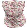 Ambesonne Unisex Multicolor Face and Neck Warmers(Yummy Food on Dots)