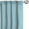 Ambesonne Botanical Curtains, Vintage Floral Pattern with Detailed Exotic Leaves from Different Trees, Window Treatments 2 Panel Set for Living Room Bedroom, Pair of – 28″ x 84″, Green and Ivory(Blue White)