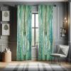 Teal Green and Dark Seafoam