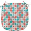 Grey Turquoise Red