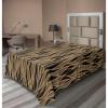 Ambesonne Damask Flat Sheet, Simple Design Neutral Colors Floral Boho Artwork on Darkened Backdrop, Soft Comfortable Top Sheet Decorative Bedding 1 Piece, California King, Charcoal Grey Grey Teal(Cocoa Dark Taupe Grey)