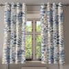 Ambesonne Delicate Roses Grommet Curtain, Retro Themed Garden Scene Flowers Vintage with Neutral Colors, Decorative 2-Panel Window Drapes for Bedroom Living Room, 50″ x 84″, Pale Peach Pale Grey Dust(Dark Ceil Blue Brown)