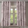 Ambesonne Delicate Roses Grommet Curtain, Retro Themed Garden Scene Flowers Vintage with Neutral Colors, Decorative 2-Panel Window Drapes for Bedroom Living Room, 50″ x 84″, Pale Peach Pale Grey Dust(Pale Rose Dark Mauve)