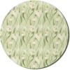 Pale Green Orange Cream