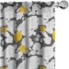 Charcoal Grey Yellow