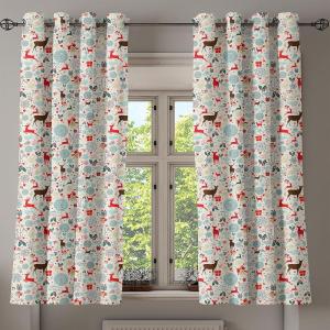 Ambesonne Abstract Grommet Curtain, Vertical Lines in Earthen Toned Color Stripes Various Shades Pattern, Decorative 2-Panel Window Drapes for Bedroom Living Room, 50″ x 84″, Pale Caramel Chocolate(Petrol Blue Brown)