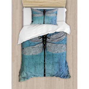 Ambesonne Christmas Duvet Cover Set, Xmas Baubles on Snow with Snowflakes Ice Holiday Humanitarian Artwork Illustration, Decorative 3 Piece Bedding Set with 2 Pillow Shams, Queen Size, White Red(Turquoise Dark Blue)